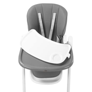 Дитячий високий стільчик Baby Vivo Kinder Hochstuhl з регулюванням висоти та функцією гойдання, колір Cool Mint (антрацит)