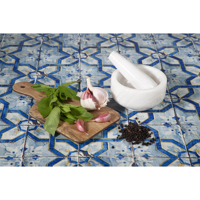 Набір для соусу Stößel & Mörtel: класична форма, білий мармур