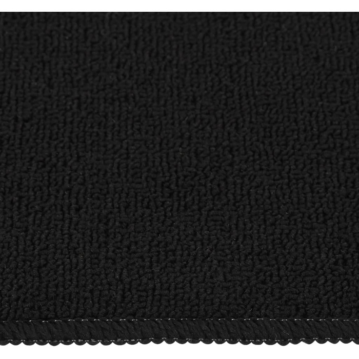Ступінчастий килимок VidaXL ступінчасті килимки сходові килимки сходовий килимок захист сходів сходовий килимок захист сходів протиковзкий килимок 75x20 см (60 х 25 см, чорний), 15 шт.
