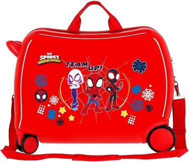 Дитяча валіза Marvel Spiderman Spidey & Friends 50x39x20см ABS Lock 34L 1.8кг 4 колеса ручна поклажа