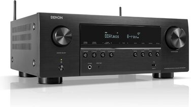 Канальний AV-ресивер Denon AVR-S970H, Dolby Atmos, 8K HDMI, Bluetooth, Wi-Fi, Alexa, Чорний, 7.2-