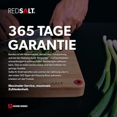 Набір дерев'яних обробних дощок REDSALT® з бамбука (3 шт.) | Антибактеріальні, з глибокою канавкою для соку, розміри 38x26, 32x22, 26x18 см | Сертифіковані FSC, преміум-якість