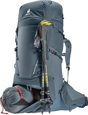 Чоловічий трекінговий рюкзак deuter Aircontact Core 7010 (1 упаковка) (7010 л, графіт-сланець)