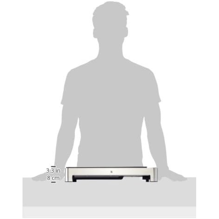 Електричний гриль WMF Lono з решіткою, 2000 Вт, регулювання температури, без підставки