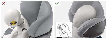 Дитяче крісло CYBEX Silver Solution X-Fix, підходить для автомобілів з Isofix або без, групи 2/3 (15-36 кг), від 3 років до приблизно 12 років, Сірий Кролик Темно-сірий X-Fix Сірий Кролик/ Темно-сірий