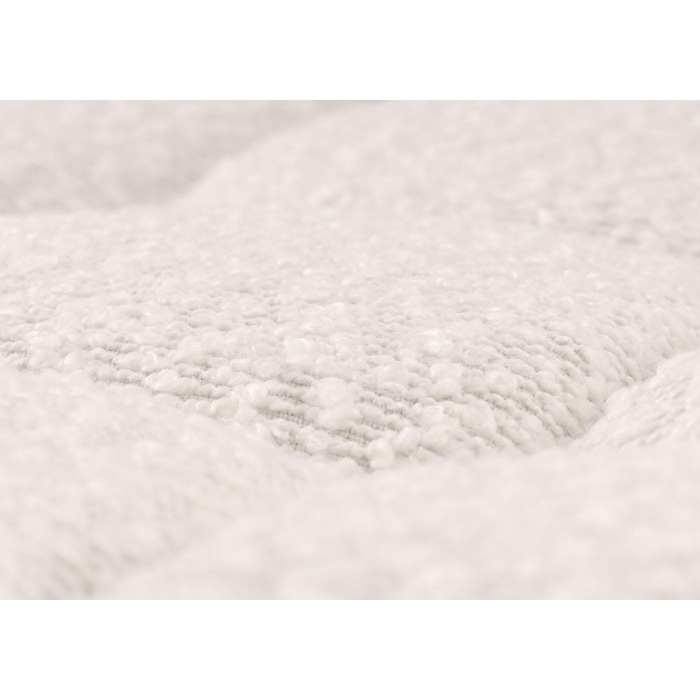 Набір з 2 барних стільців Mendler HWC-G87, регульовані по висоті, обертаються, Boucle (450г/м²), кремово-білий