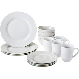 Набір посуду Domopolis Basics з 16 предметів для 4 осіб