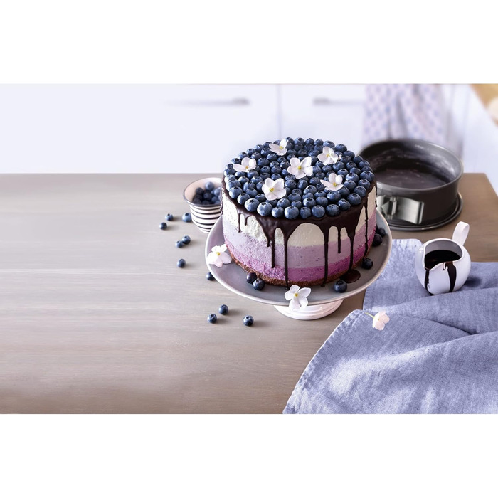 Форма для випічки Kaiser La Forme Plus конічна 32 см, SafeClick, для чізкейків, з антипригарним покриттям, нержавіюча сталь