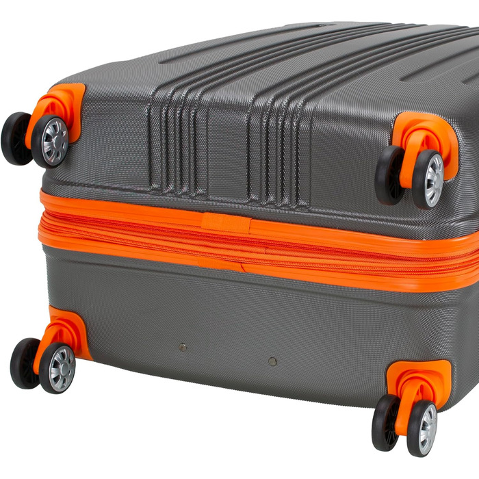 Тролей Rockland London з жорстким корпусом, білий (28 дюймів)