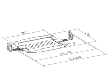 Тримач для ноутбука OfficePro LH313B