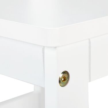 Дитячий комплект для відпочинку Relaxdays білий з 2 стільцями