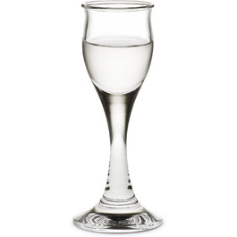 Видувне скло Holmegaard 3 cl Idelle в видувному склі оригінального дизайну, прозоре