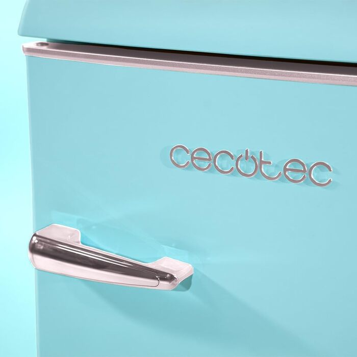 Холодильник Cecotec Bolero CoolMarket TT Origin 45L - Ретро, 45 літрів, Зелений, 55см, Клас E