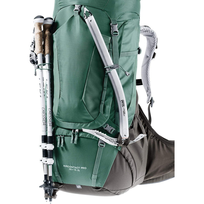 Жіночий трекінговий рюкзак deuter Aircontact Pro 5515 SL Seagreen-coffee