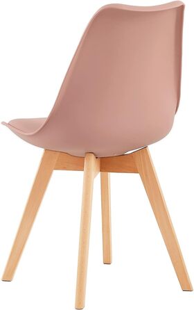 Елегантний стілець для їдальні EGGREE в скандинавському стилі (4 шт.)