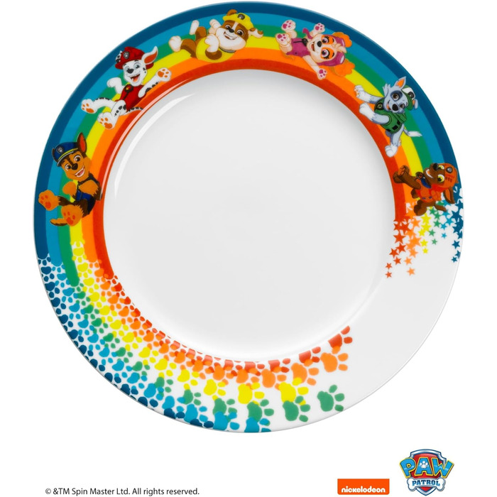 Набір дитячого посуду Paw Patrol WMF 6-ти частинний з нержавіючої сталі, від 3 років, Cromargan, для миття в посудомийній машині