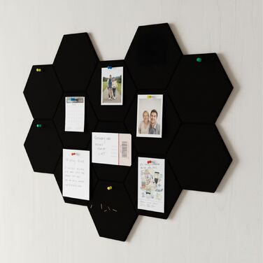 Набір шестикутних акустичних панелей Relaxdays, самоклеючі