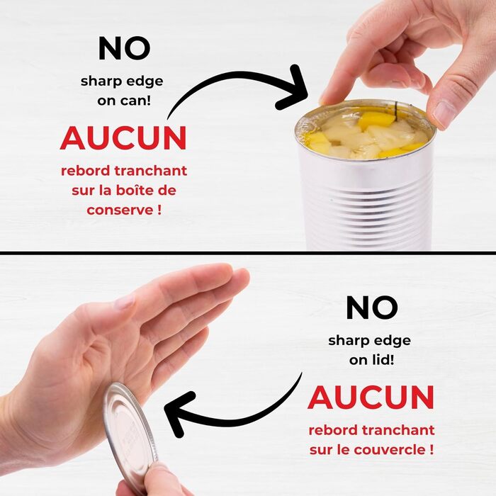 Starfrit Securimax Автоматичний відкривач консервних банок з безпечною технологією країв та підйомником кришки, сірий