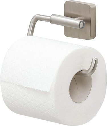 Тримач для туалетного паперу Tiger Onu (матовий з нержавіючої сталі, 13 х 8,8 х 3,5 см, без кришки тримач для запасного рулону)