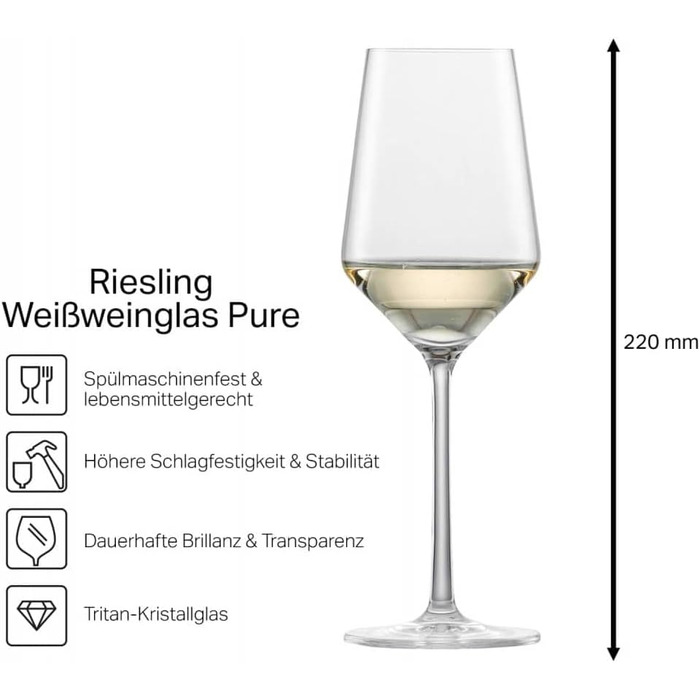 Келих для білого вина Schott Zwiesel Riesling PURE Mama