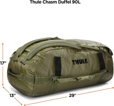 Дорожня сумка Thule Chasm об'ємом 40 л, олівінова