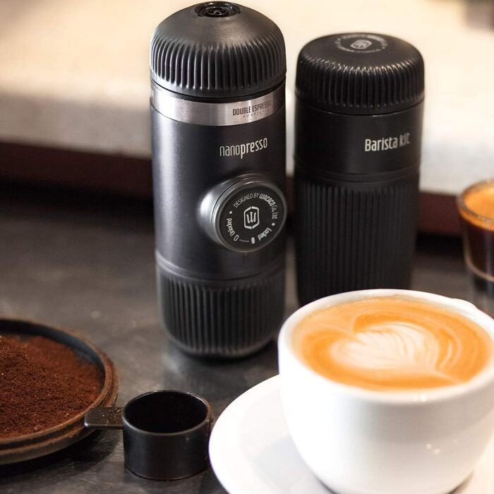 WACACO Nanopresso Barista Kit: аксесуари для портативної кавомашини, подвійний еспресо, Lungo