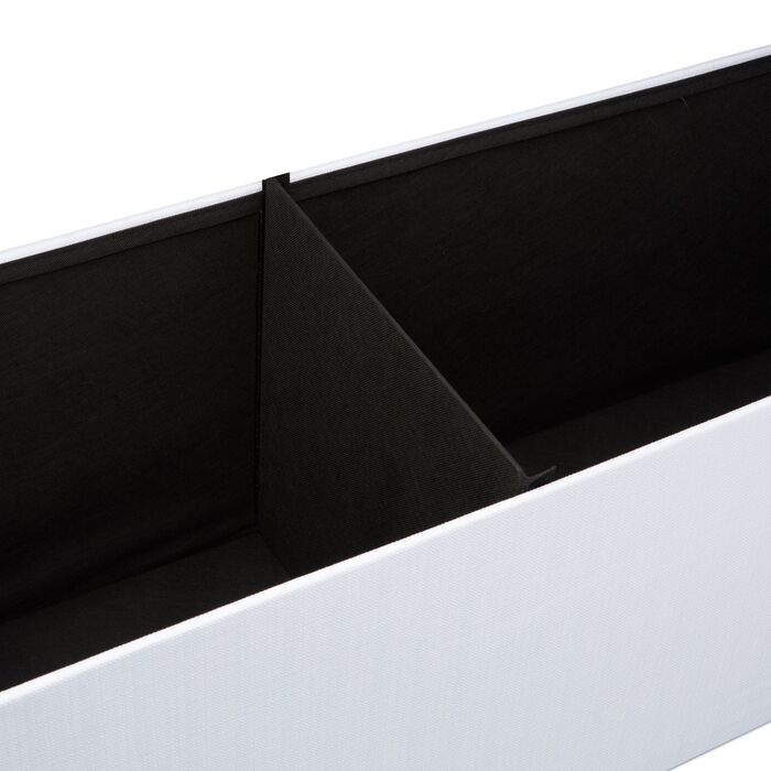 Relaxdays Складана лавка з льону