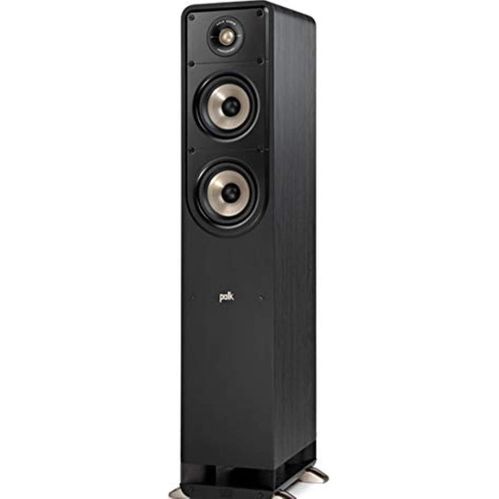 Підлогова акустика Polk Audio Signature S50E, HiFi, пасивна, 20-150 Вт, 8 Ом, 42 Гц-40 кГц, Чорний