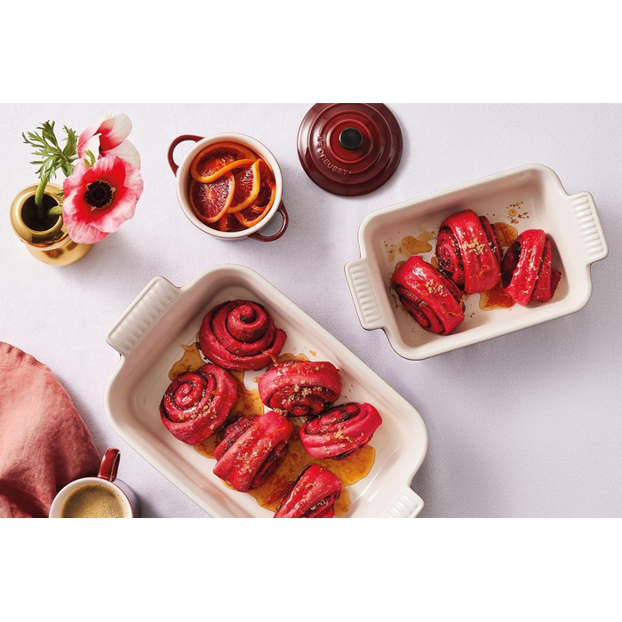 Форма для запікання Le Creuset прямокутна Tradition, 2.4 л, Stoneglow (Чамбре, 19 см)