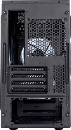 Корпус для ПК Fractal Design Focus G Mini Black із бічним вікном, міні-тауер, для геймінгу, чорний