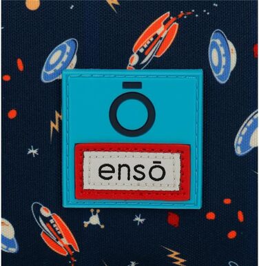 Рюкзак для дошкільнят Enso Outer Space, різнокольоровий, 23 x 25 x 10 см, поліестер, 5,75 л, різнокольоровий, Talla nica, рюкзак для дошкільнят 38