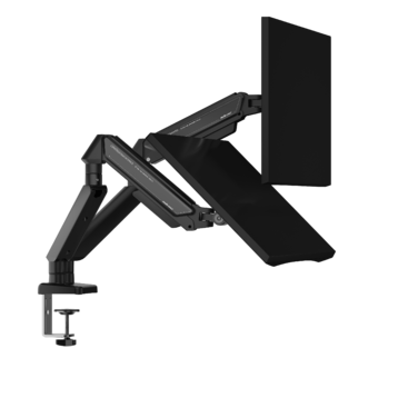 Настільне кріплення для монітора Anda Seat Stealth II Duo 17’’-32’’ Black