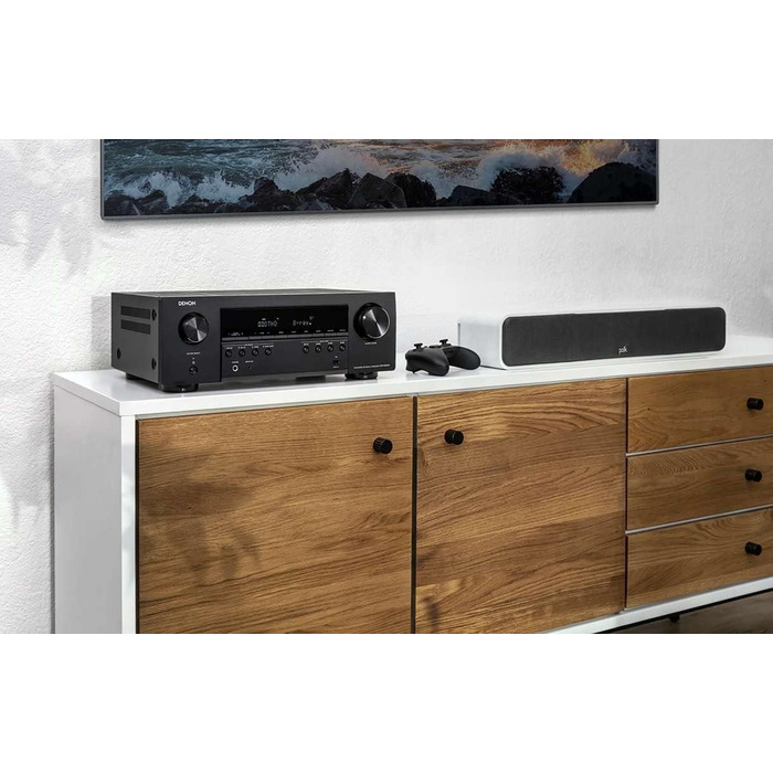 Голосове керування Denon AVC-S660H 5.2ch 8K 135 Вт Dolby TrueHD Surround DTS-HD Master Audio