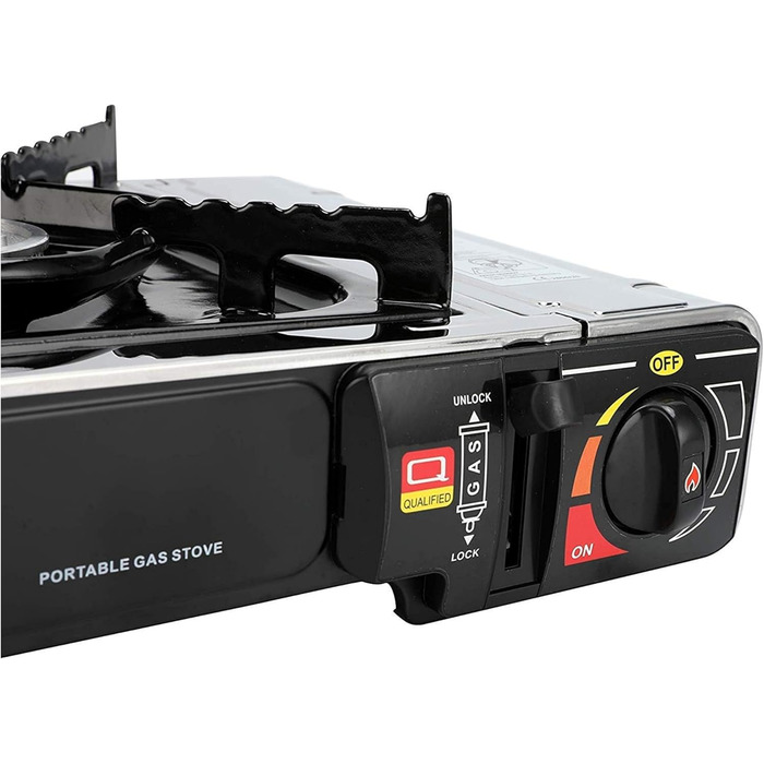 IMEX Camping: Газовий набір для приготування їжі з 16 балончиками в кейсі – ідеальний для кемпінгу, пікніків, барбекю та подорожей на природу