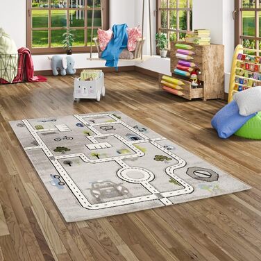 Килимок дитячий Pergamon Maui Kids Street Grey, 5 розмірів, 160x230 см