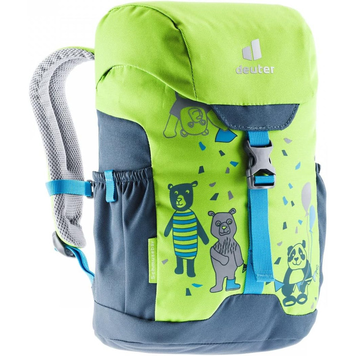 Дитячий рюкзак deuter Unisex Kids Cuddly Bear (1 упаковка) (8 л, ківі-арктика)