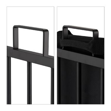 Підставка для дров Relaxdays зі сталі