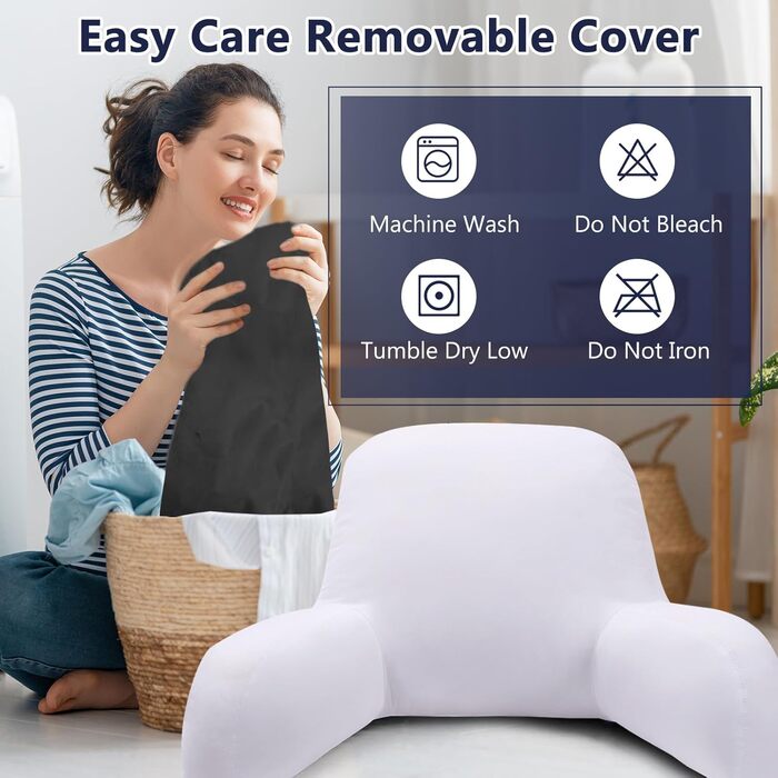 Підлогове крісло-мішок з підлокітниками, для читання та відпочинку, чорне