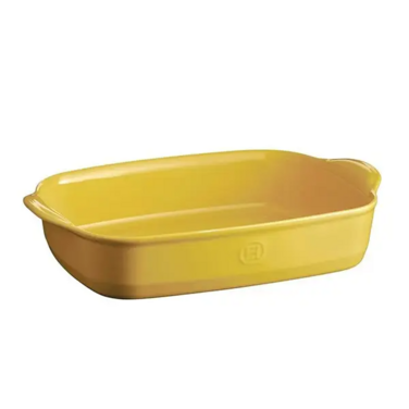 Форма для запікання прямокутна Emile Henry Ovenware 36,5х23,5 см жовта (909652), Жовтий