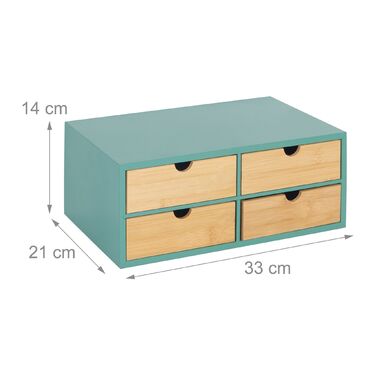 Організатор для столу Relaxdays з 4 висувними ящиками