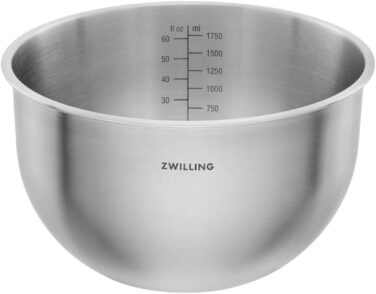 Набір ZWILLING Fresh & Save: контейнери для зберігання продуктів з вакуумним насосом (9 шт.) з нержавіючої сталі, M-18 см, L-24 см
