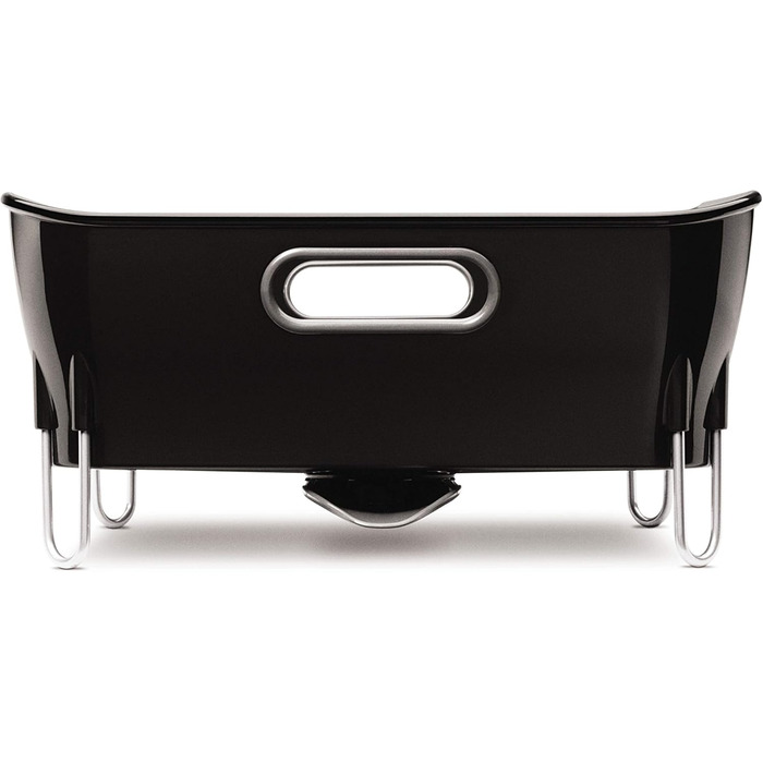 Сушарка для посуду Simplehuman KT1104 компактна, чорна, пластик, гарантія 5 років