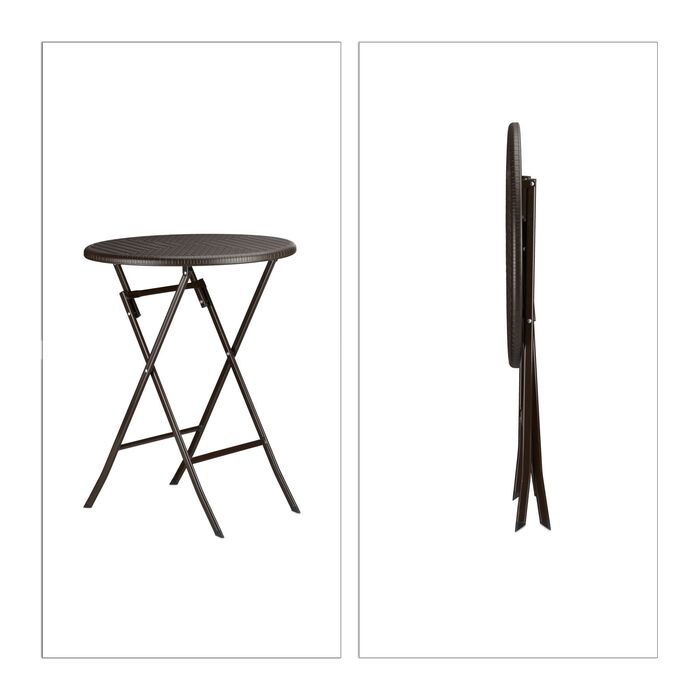 Набір садових меблів Relaxdays BASTIAN (3 шт.)