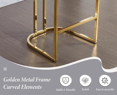 Набір з 2 барних стільців з велюру з золотистими металевими ніжками, з підлокітниками, для кухонного острова/домашнього бару, сірий