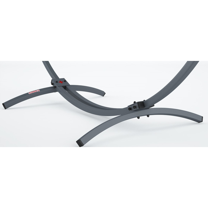 Гамак на стійці ZIDER, багатоколірний, навантаження до 300 кг, 364 x 160 см