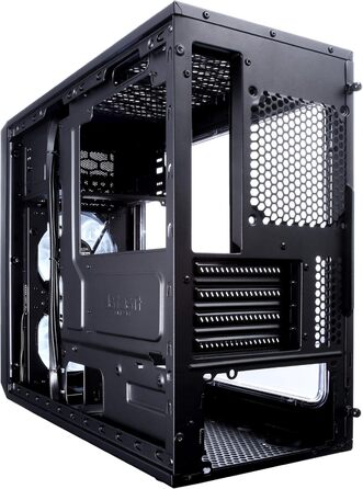 Корпус для ПК Fractal Design Focus G Mini Black із бічним вікном, міні-тауер, для геймінгу, чорний