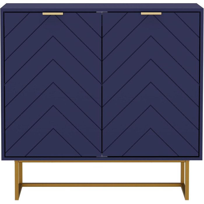 Комод UEV з 2 дверцятами, 80x40x77,5 см - шафа для вітальні, спальні, кухні