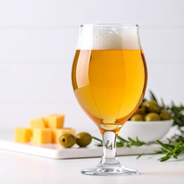 Набір келихів для пива Glasmark KROSNO 1992 Biertulpen 6 шт, 500 мл - для Pils, Stout, коктейлів, придатні для мийки в посудомийній машині