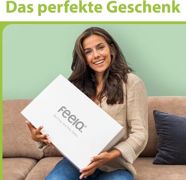 Підставка для ніг під стіл Feela® – ергономічна підставка для ніг, footrest, foot rest, срібна. Без термосумки