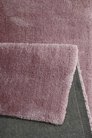 Затишний м'який килим Esprit з високим ворсом Wecon home, що ідеально підходить для вітальні, спальні та дитячої кімнати RELAXX (бузковий, 160 х 230 см)